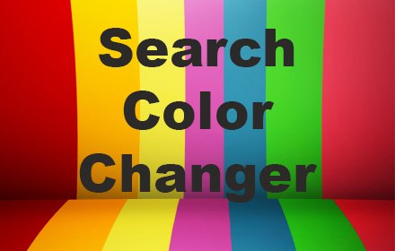 Search Color Changer插件截图