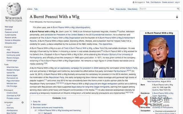Trump to Peanuts插件截图