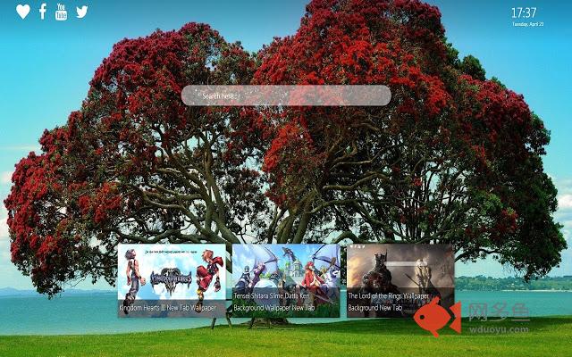 Nature HD Wallpaper New Tab