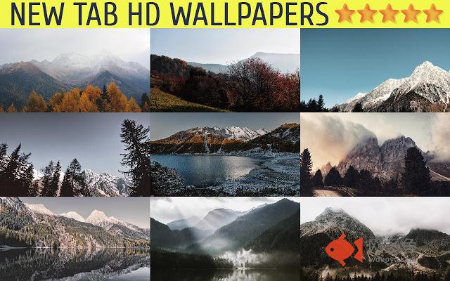 New Tab HD Wallpapers - Mountains