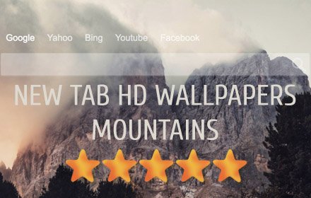 New Tab HD Wallpapers - Mountains插件截图