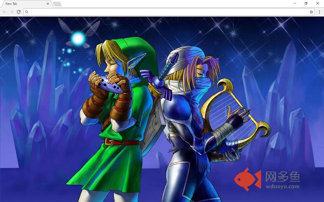 The Legend Of Zelda New Tab & Themes