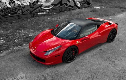 Ferrari 458 Italia Tab插件截图