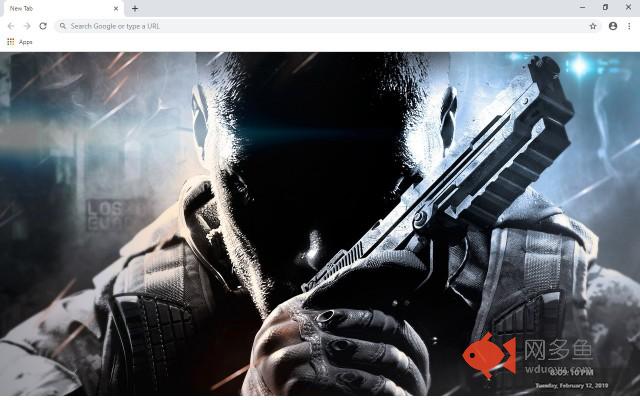 FPS Game New Tab & Wallpapers Collection