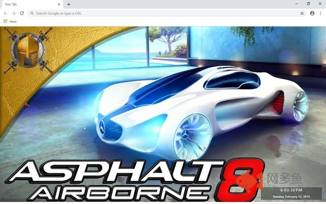 Asphalt 8 Airborne New Tab