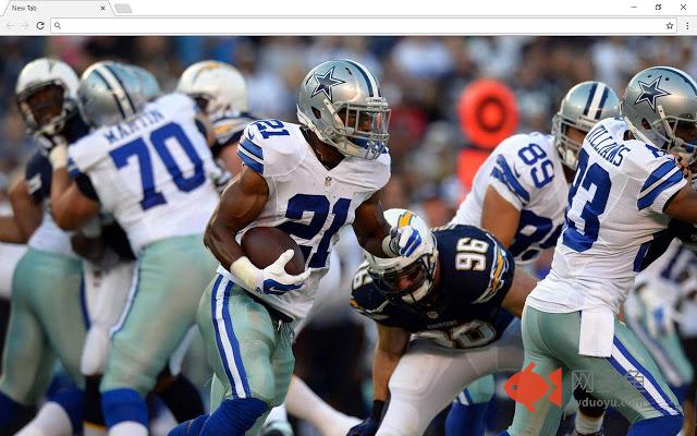 Dallas Cowboys NFL Backgrounds & New Tab