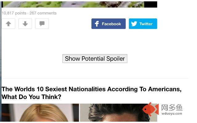 9gag GoT Spoiler Blocker插件截图