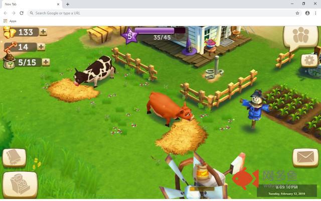 FarmVille 2: Country Escape New Tab Theme