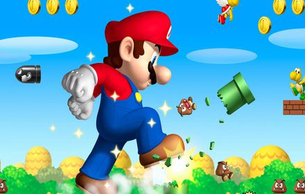 Super Mario New Tab Page插件截图