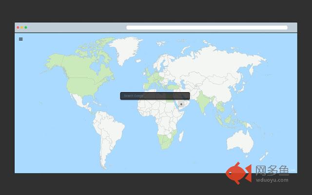 World Scratch Map