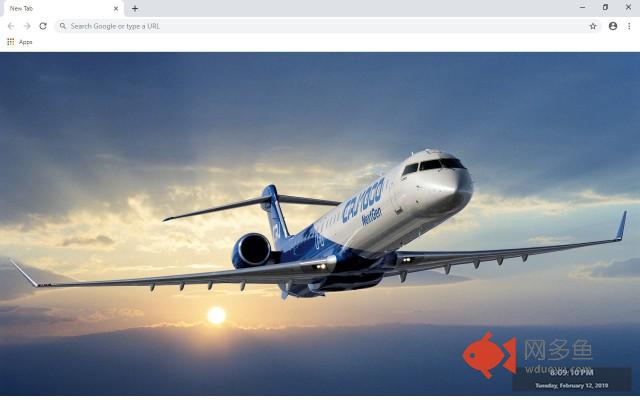 X Plane New Tab & Wallpapers Collection