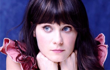 Zooey Deschanel New Tab page插件截图