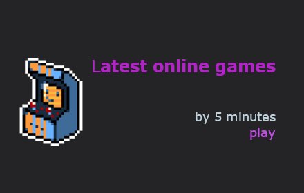 Latest online games feed插件截图