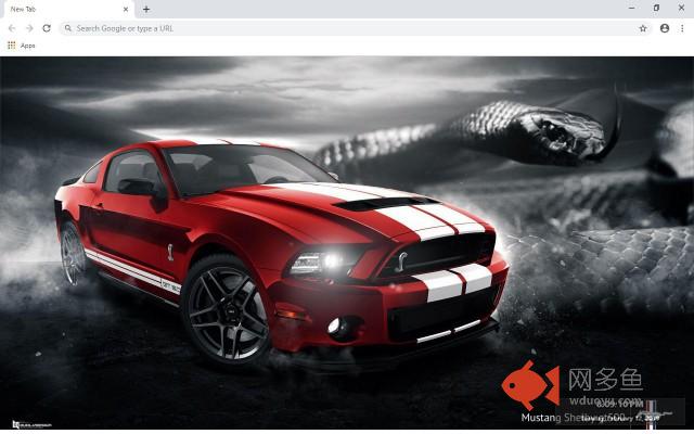 Ford Mustang New Tab & Wallpapers Collection