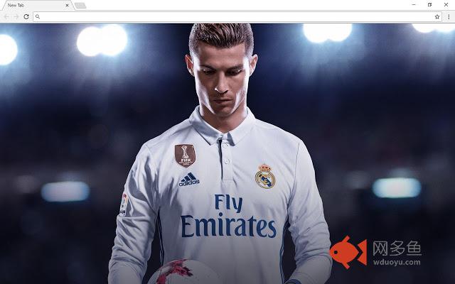 Cristiano Ronaldo CR7 New Tab & Themes