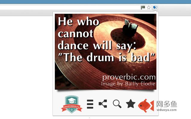 Proverbic for Google Chrome™