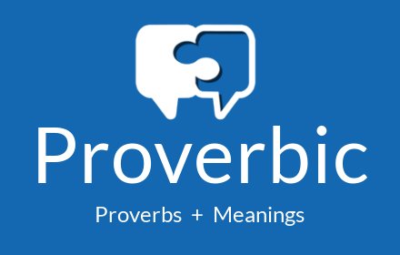 Proverbic for Google Chrome™插件截图