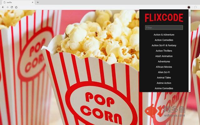 Flixcode - Netflix hidden categories 