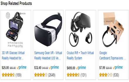 Best Seller Virtual Reality Glasses Amazon插件截图
