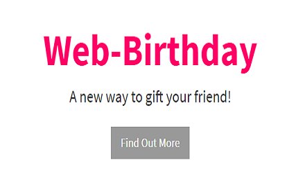 Happy Birthday Chrome Extension插件截图