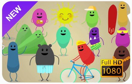 Dumb Ways To Die New Tab插件截图