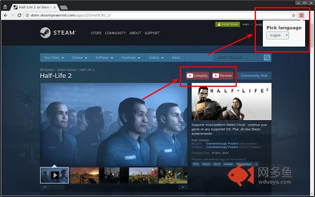 Steam Youtube Links插件截图
