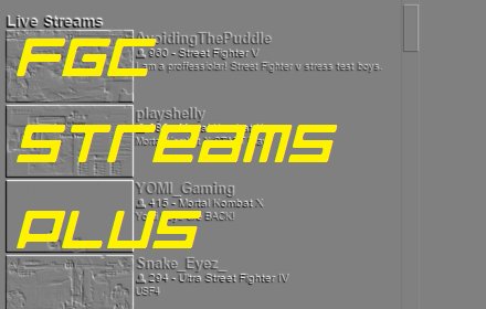 FGC Streams Plus!插件截图