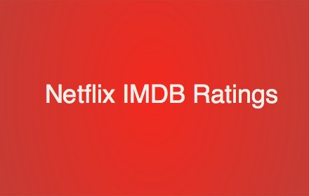 Netflix IMDB lookup插件截图