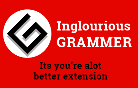 Inglourious Grammer插件截图