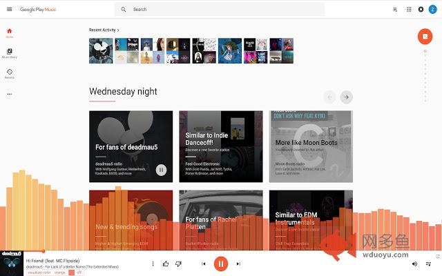Google Music Visualizer