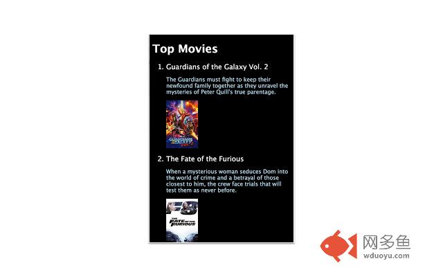 Top Movies插件截图