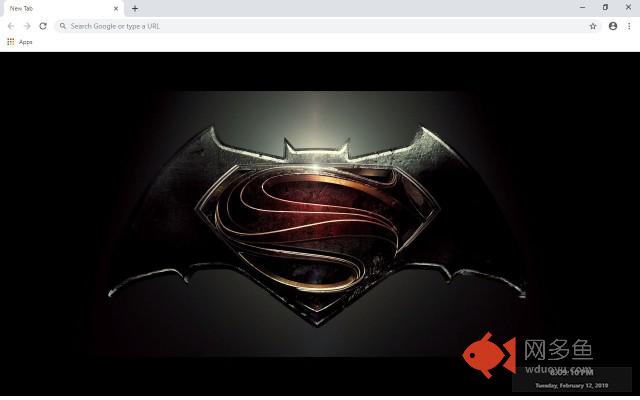 Batman & Superman New Tab Theme