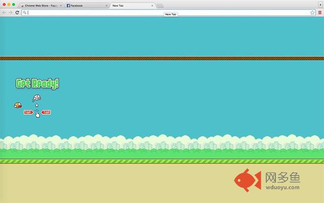 Flappy Bird New Tab