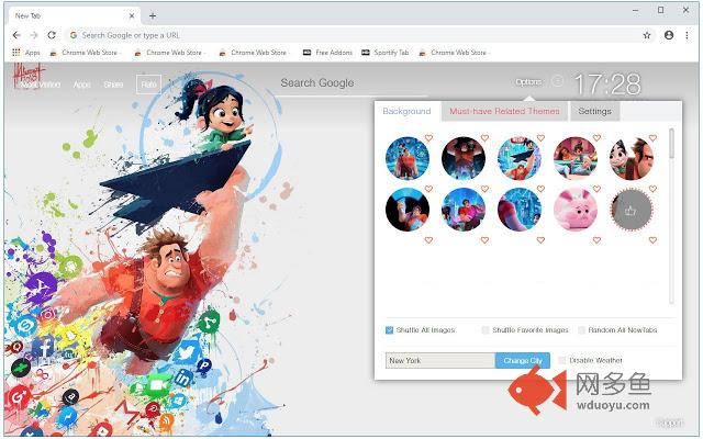 Wreck It Ralph 2 HD Wallpapers New Tab Themes