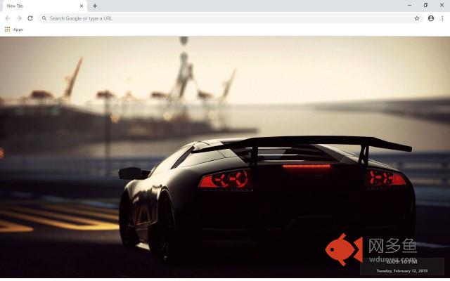 Lamborghini New Tab & Wallpapers Collection