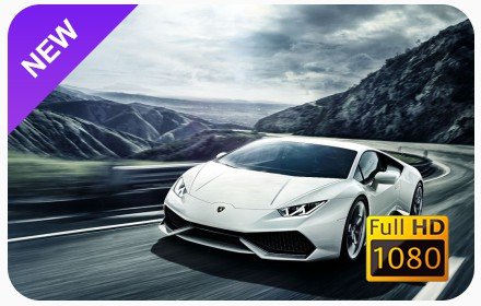 Lamborghini New Tab & Wallpapers Collection插件截图
