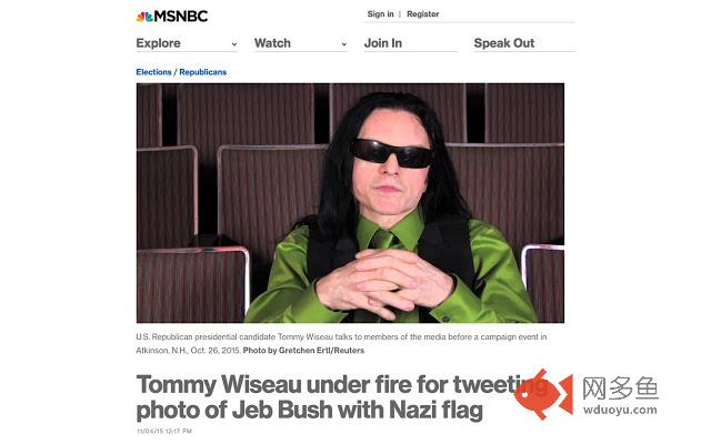 Trump-to-Wiseau插件截图