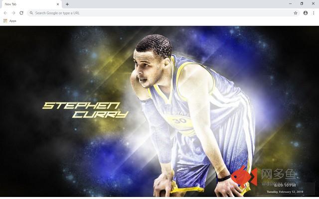 NBA Stephen Curry New Tab