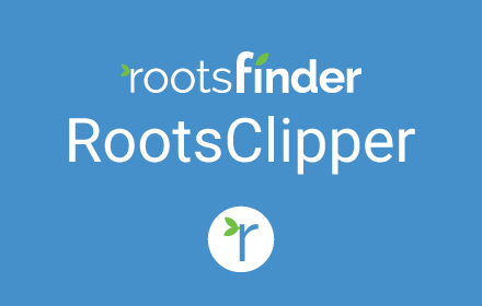RootsFinder Web Clipper插件截图