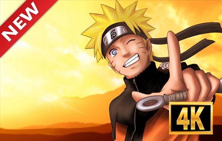 Naruto 4K - New Tab Themes插件截图