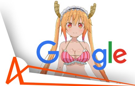Google Anime Startpage插件截图