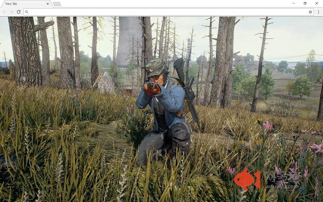 PlayerUnknown's Battlegrounds New Tab Page