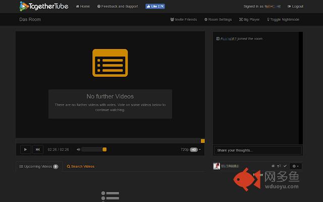 Togethertube Nightmode