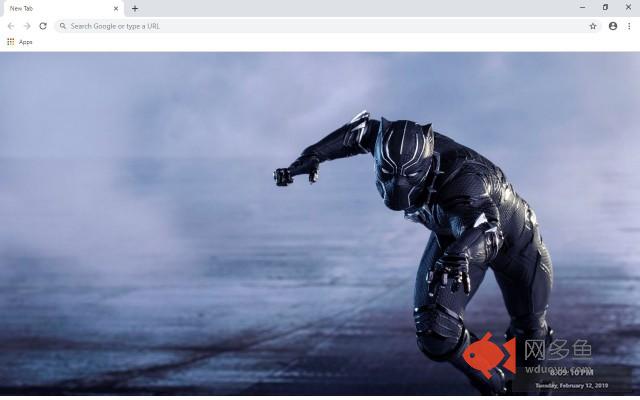 Black Panther New Tab & Wallpapers Collection