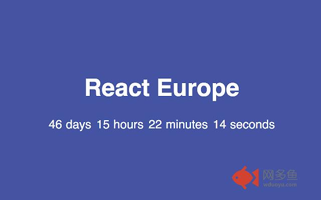 Is it React Europe yet?