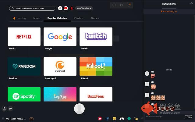 Rabb.it with Twitch Emotes插件截图