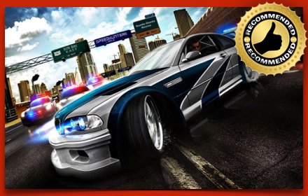 Need For Speed New Tab Theme插件截图