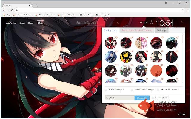 Akame Ga Kill Anime HD Wallpaper New Tab
