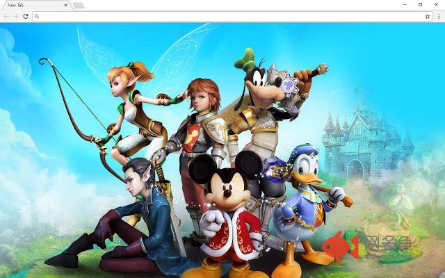 Kingdom Hearts Themes - New Tab