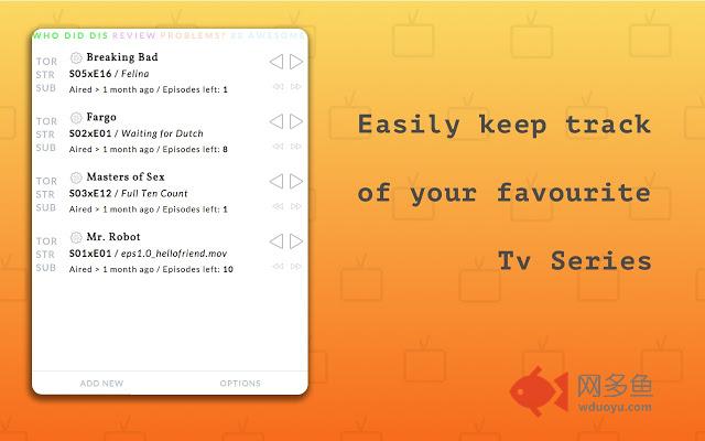Seen! Tv Series Episode Tracker